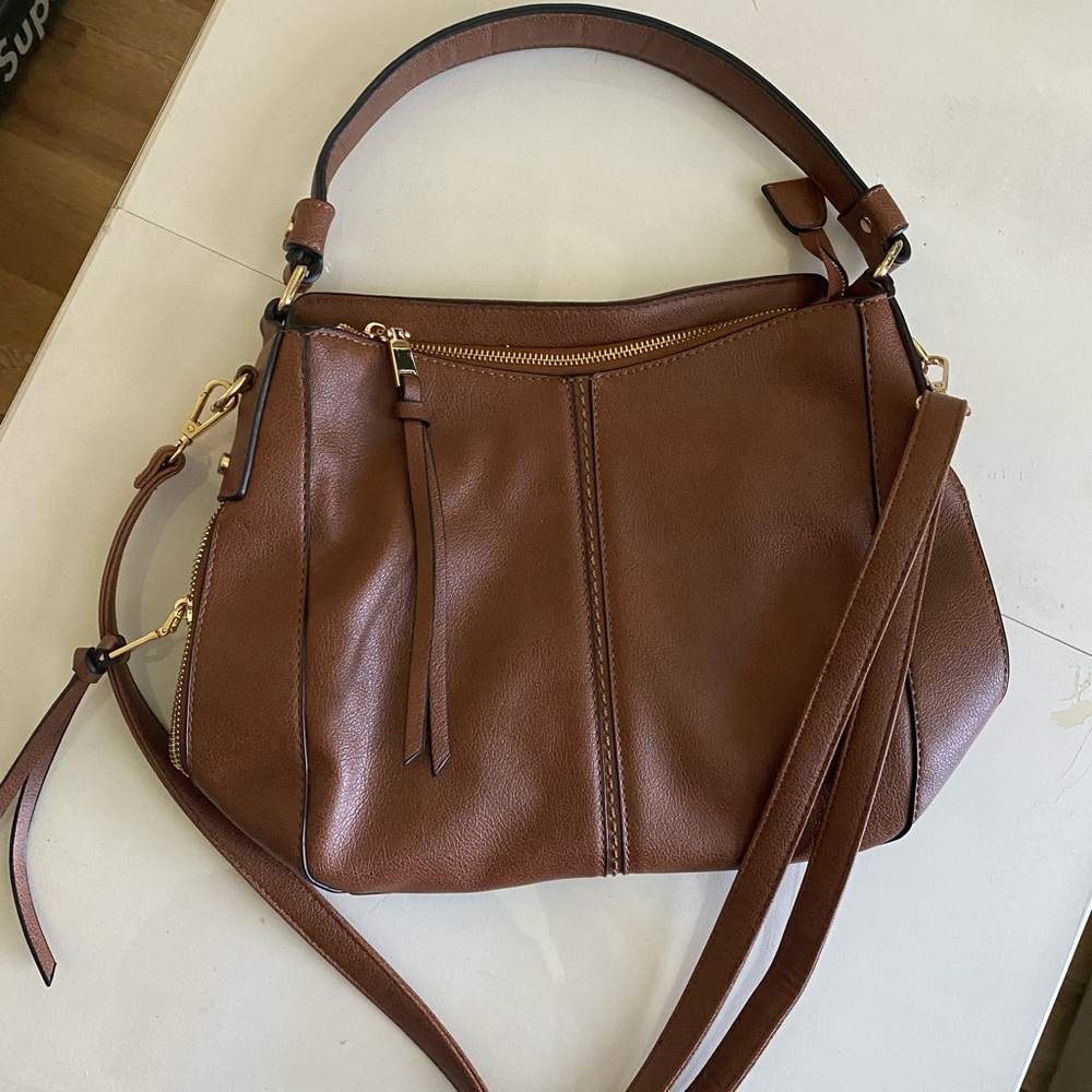 Realer medium tote crossbody